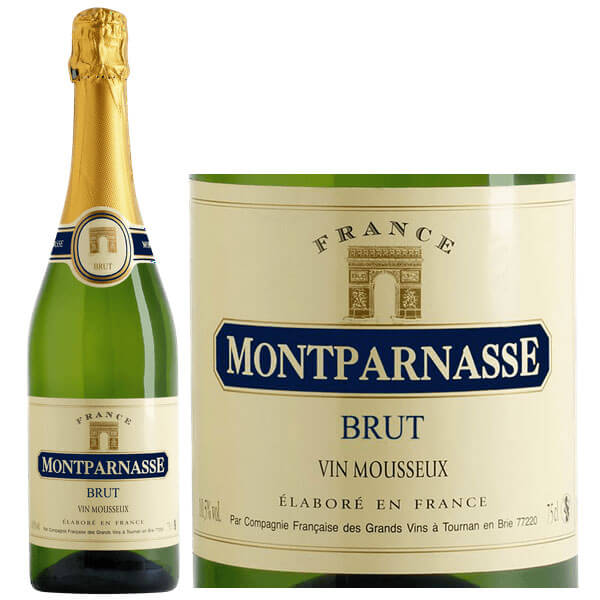 Montparnasse Vin Mousseux Brut Sparkling