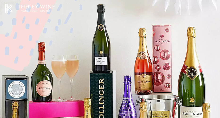 Rượu Champagne Pháp - Top 5 chai Hương vị Thượng hạng