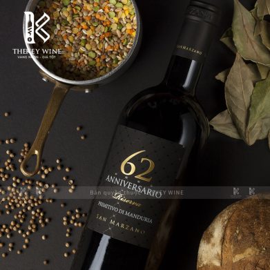 rượu vang 62 Anniversario Primitivo di Manduria Riserva
