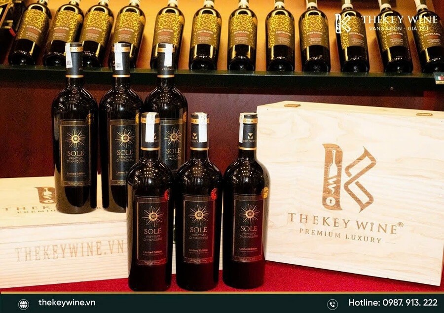 Rượu vang nhập khẩu từ Ý