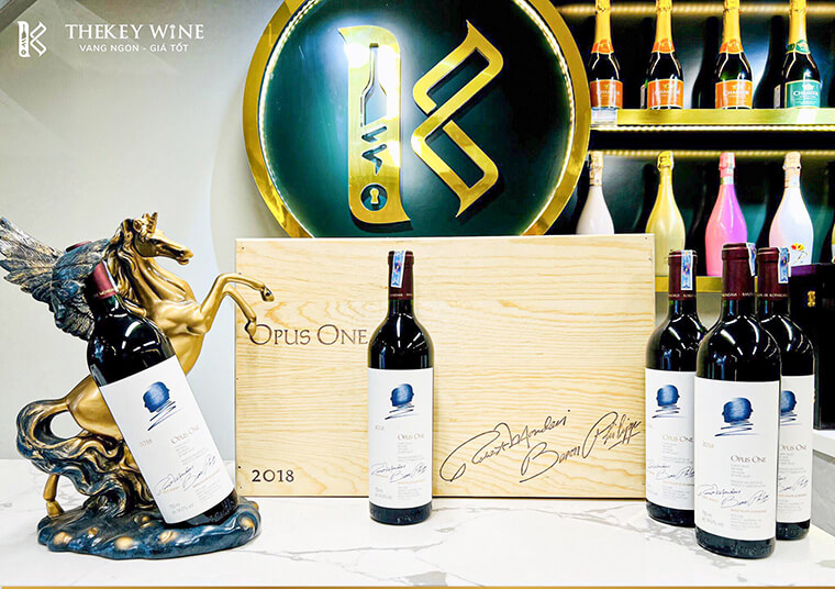 rượu vang nổi tiếng Opus One