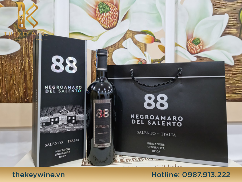 Rượu vang Negroamaro Del Salento 2