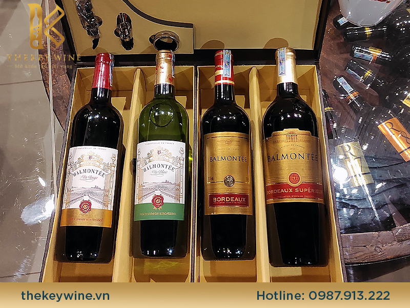 Giá rượu vang Pháp Balmontee 3