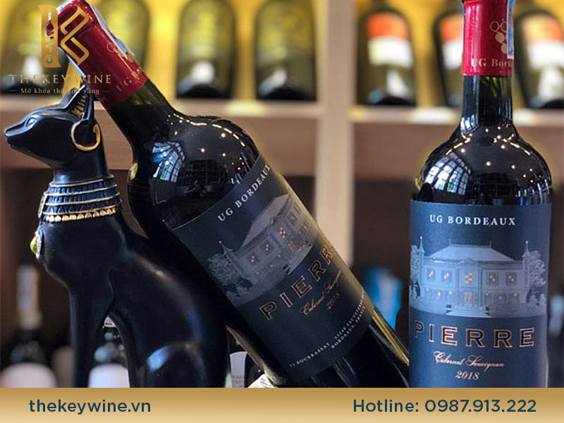 Rượu vang UG Bordeaux Pháp nhập khẩu 750ml 3