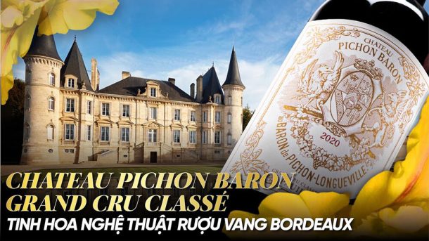 thumb rượu vang pháp Chateau Pichon Baron Grand Cru Classe