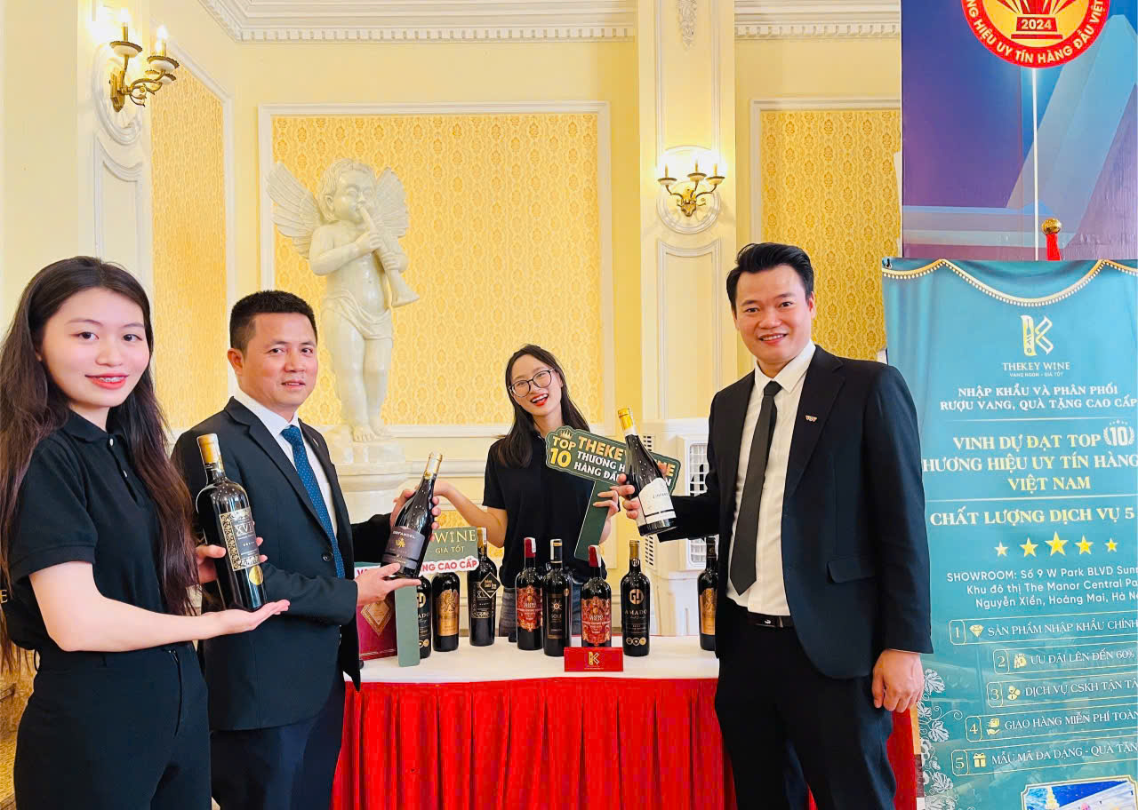 THEKEY WINE ĐẠT DANH HIỆU "TOP 10 THƯƠNG HIỆU UY TÍN HÀNG ĐẦU VIỆT NAM" 3