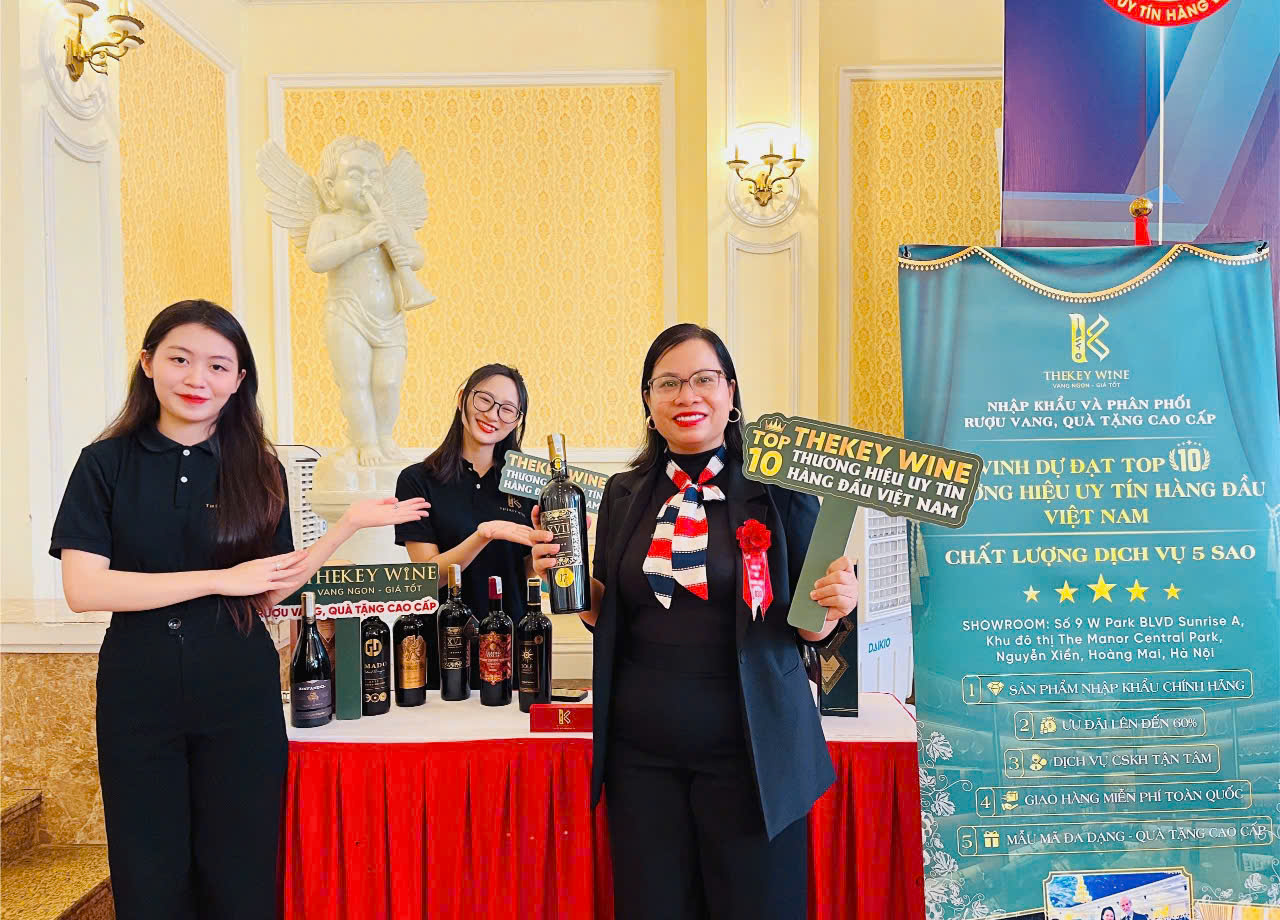 THEKEY WINE ĐẠT DANH HIỆU "TOP 10 THƯƠNG HIỆU UY TÍN HÀNG ĐẦU VIỆT NAM" 4